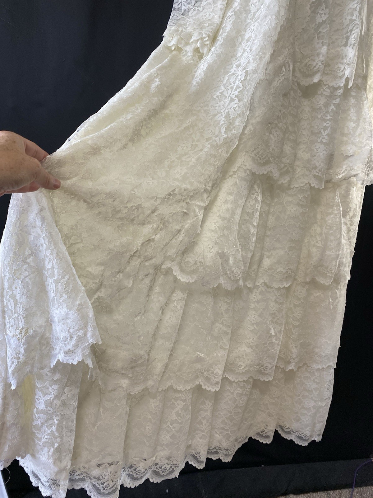 Vintage Wedding Dress Women’s Lace Tulle Victorian Romance Regencycore Ethereal