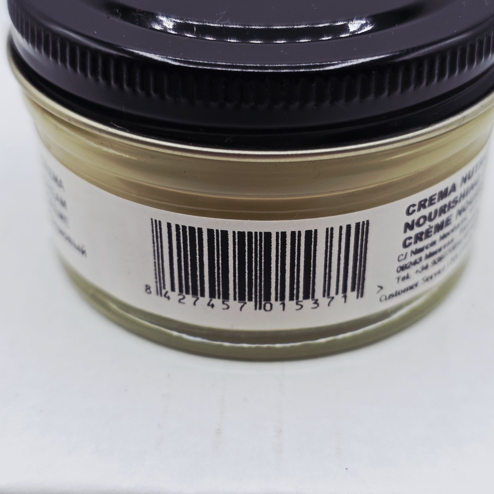 Tarrago Shoe Polish # 37 Cream Cream Leather Protector 1.76 oz. 50ml Boot