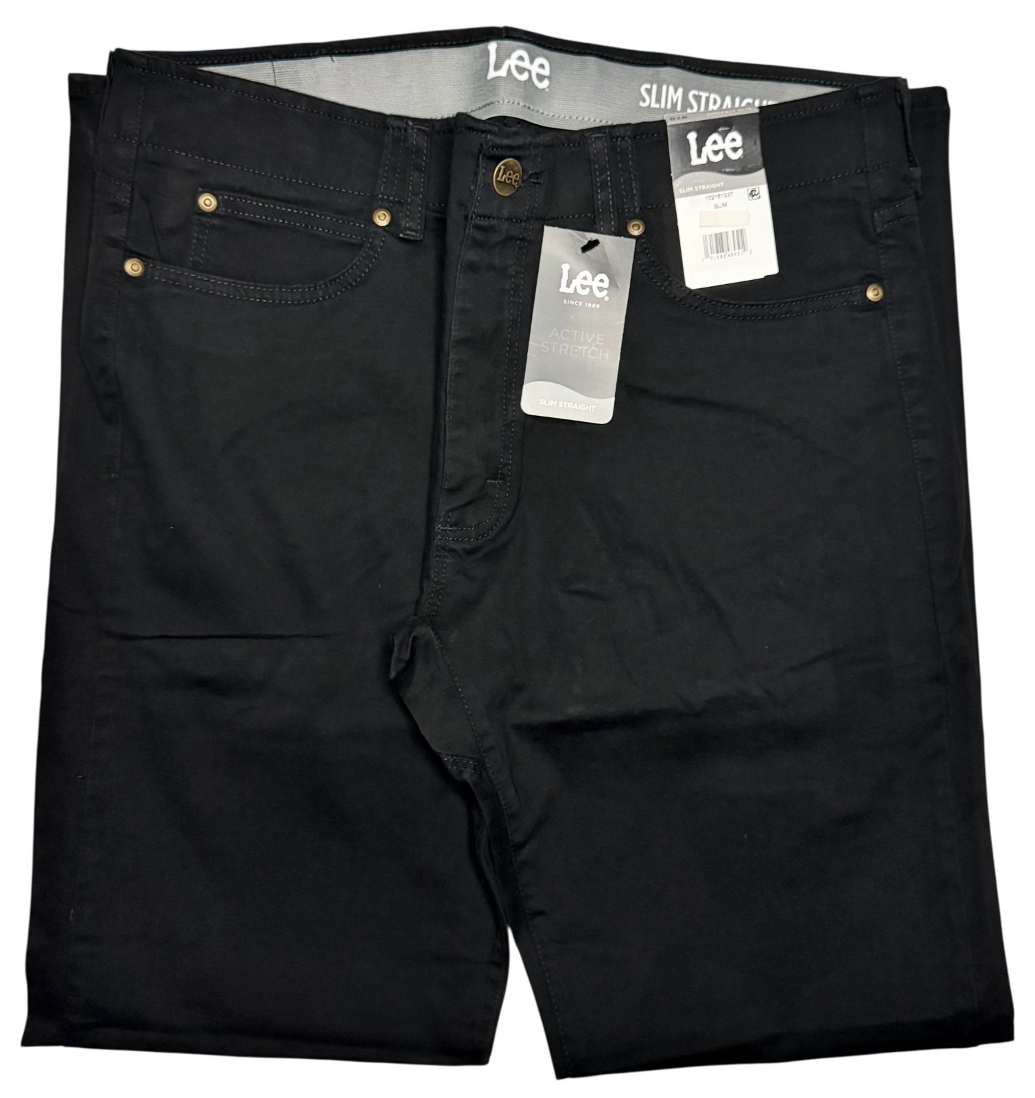 Lee #11761 NEW Men’s Active Stretch Motion Flex Waistband Slim Straight Pants