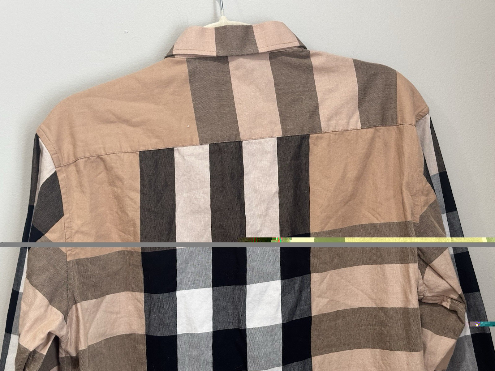 Burberry London Women XXL Long Sleeve Button Front 100% Cotton Designer Shirt
