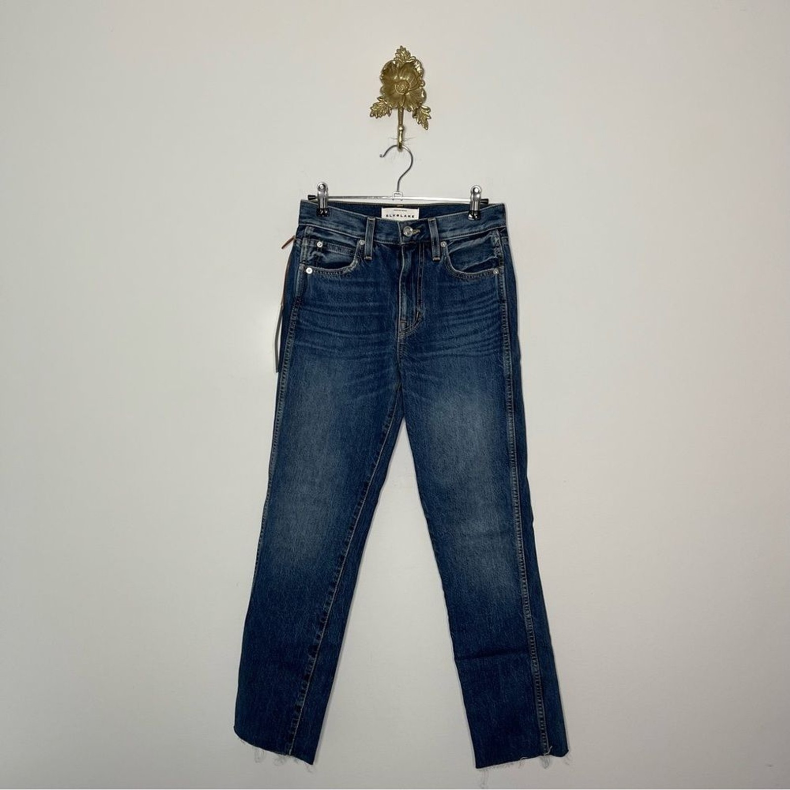Slvrlake Hero Cropped Straight Jeans 24