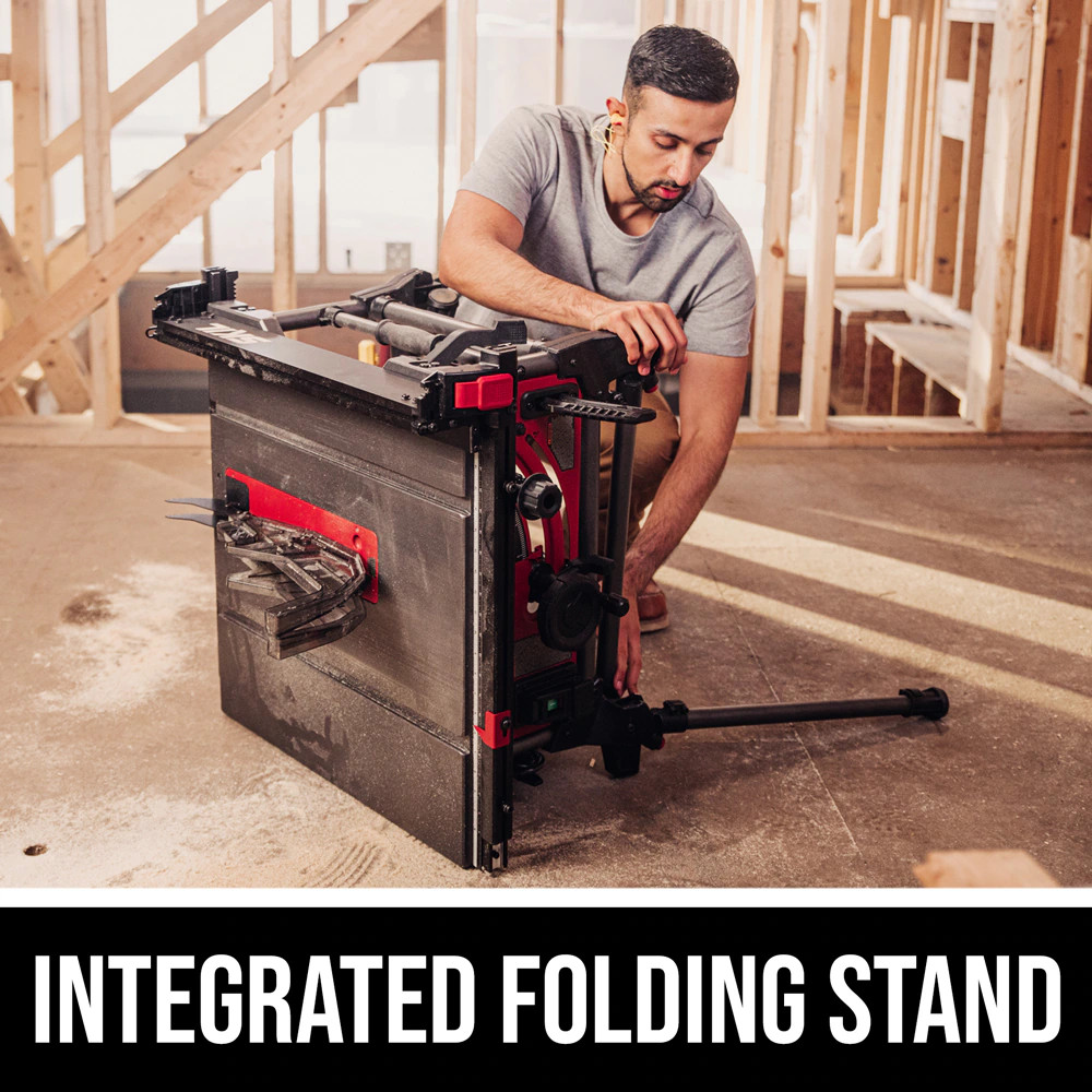 SKIL 10-in 15 -Amp 120 -Volt Portable Jobsite Table Saw with Folding Stan|124112