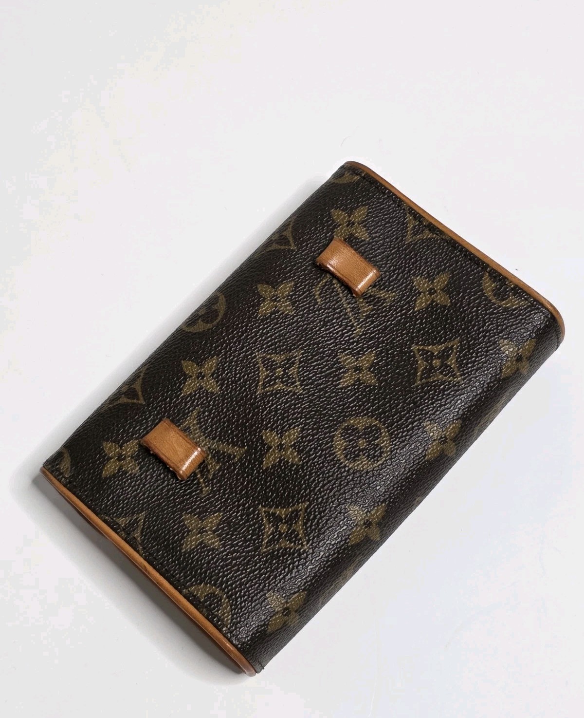 Louis Vuitton Pochette Florentine Leather Belt Bag Clutch Wallet