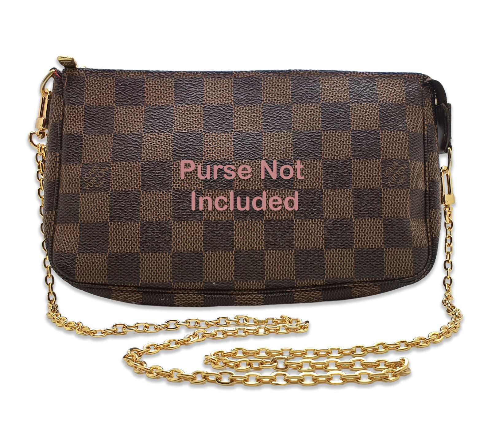 Oval Chain for bag Metal Pochette accessoires Favorite Eva mini pouch Crossbody