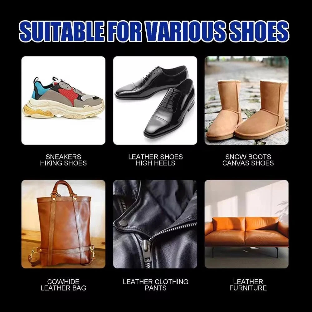 Extra Strong Shoe Glue Sole Repair Adhesive for Sneaker Leather Sport Shoes 60ml