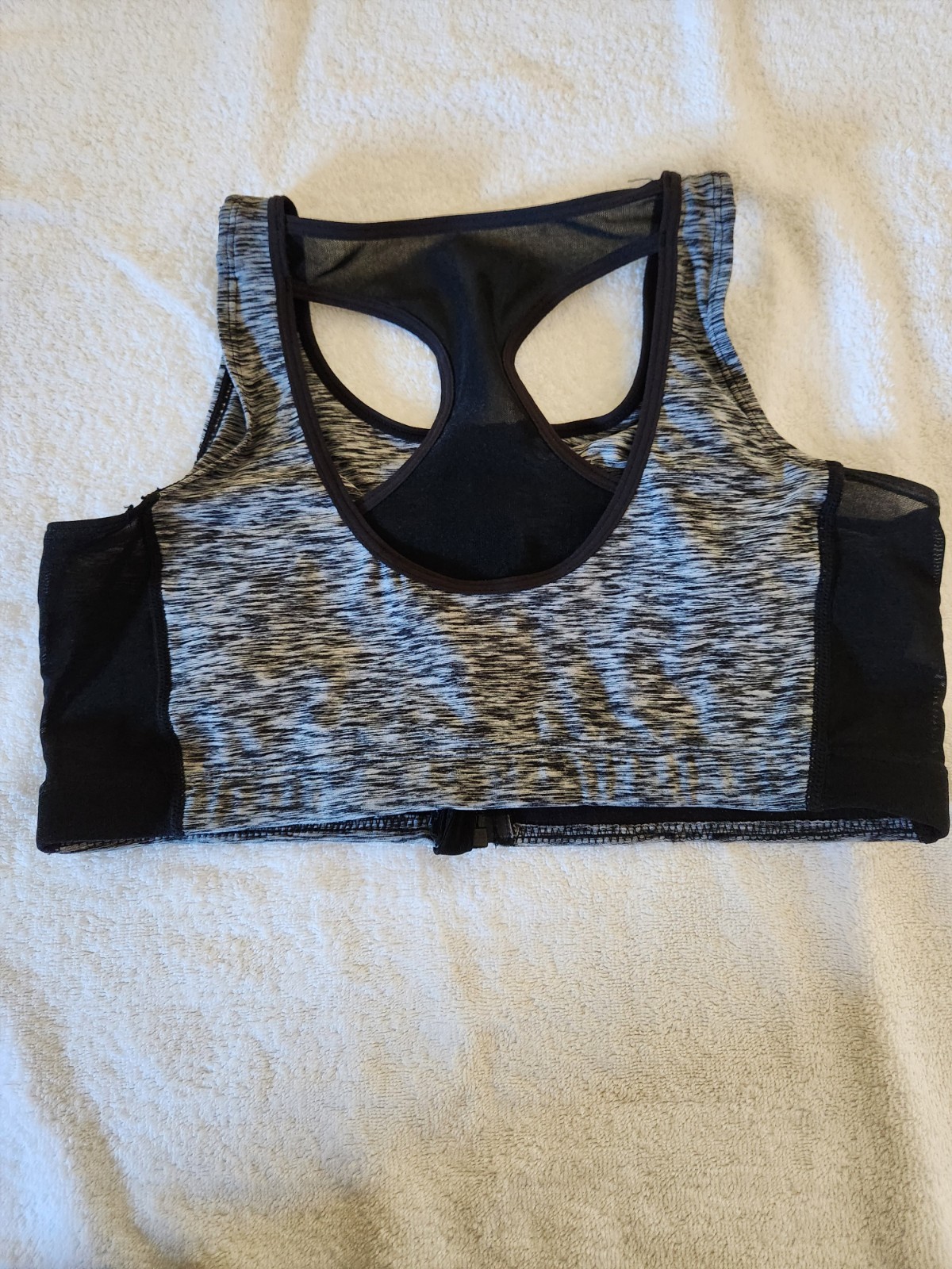 Ruby Ribbon Zip Front Sport Demiette Shadow Size 38 New