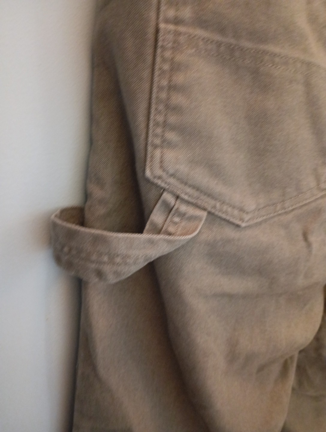 Patagonia All Seasons Hemp Canvas Double Knee Pants Women 6 Tan Hemp Blend