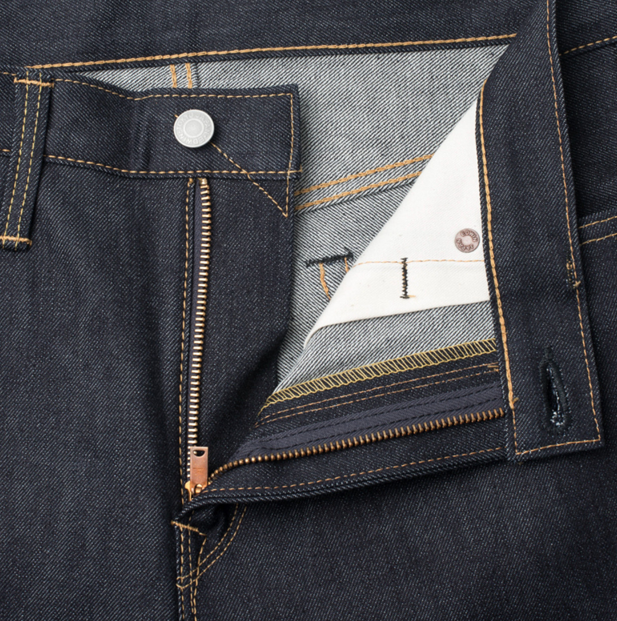 Edwin ED-80 Slim Tapered Nihon Menpu Japan Selvage (shrink to fit) Raw W32 L34