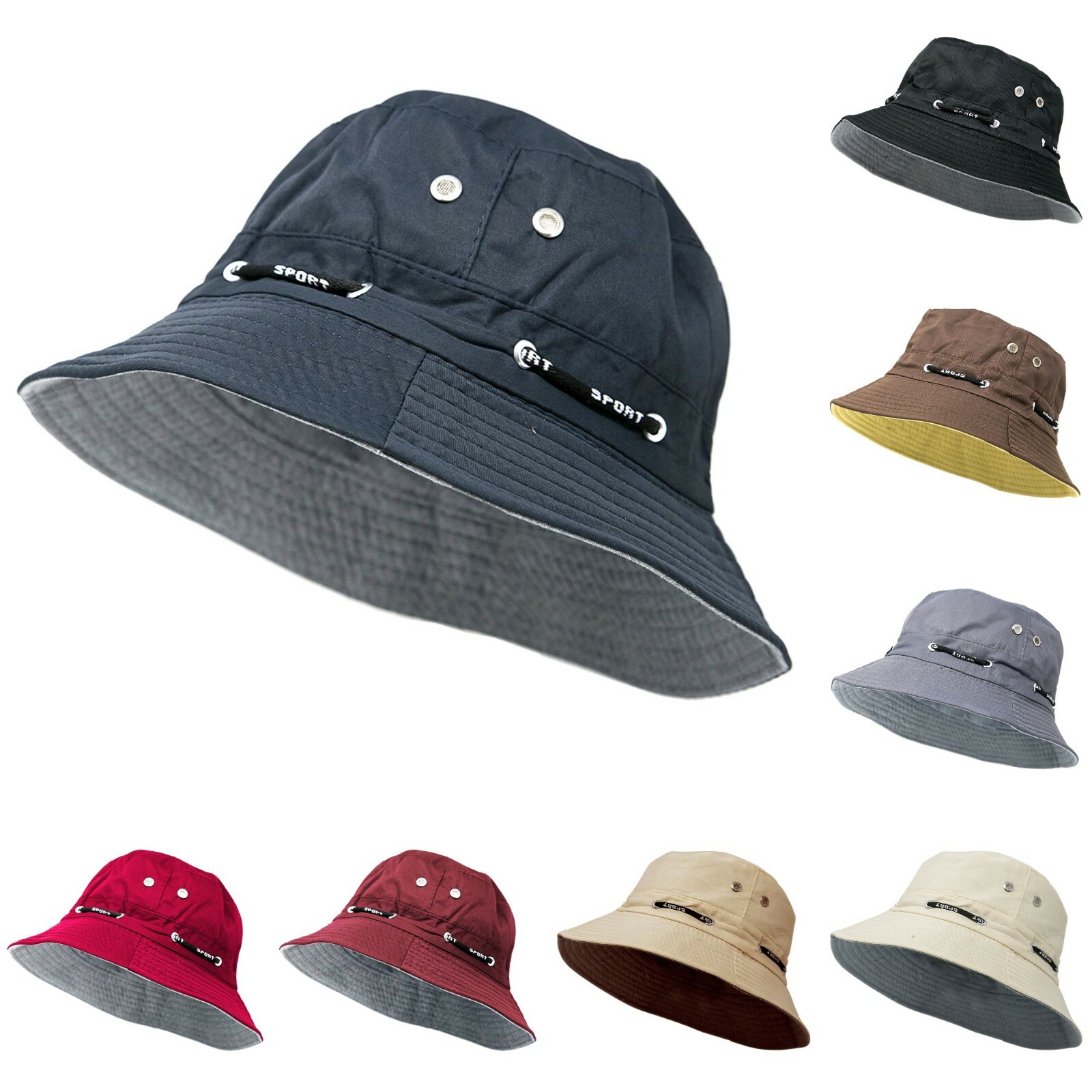33% OFF 3 Short Brim Cotton Boonie Bucket Hat Outdoor Summer Spring Sport Hiking