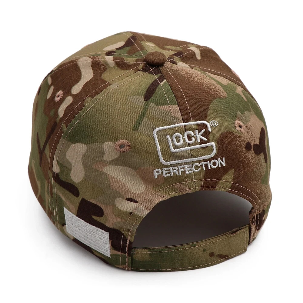 GLOCK PERFECTION CAPS. 10 COLOR CHOICES. BRAND NEW. RETAIL TAGS STILL ON HATS.