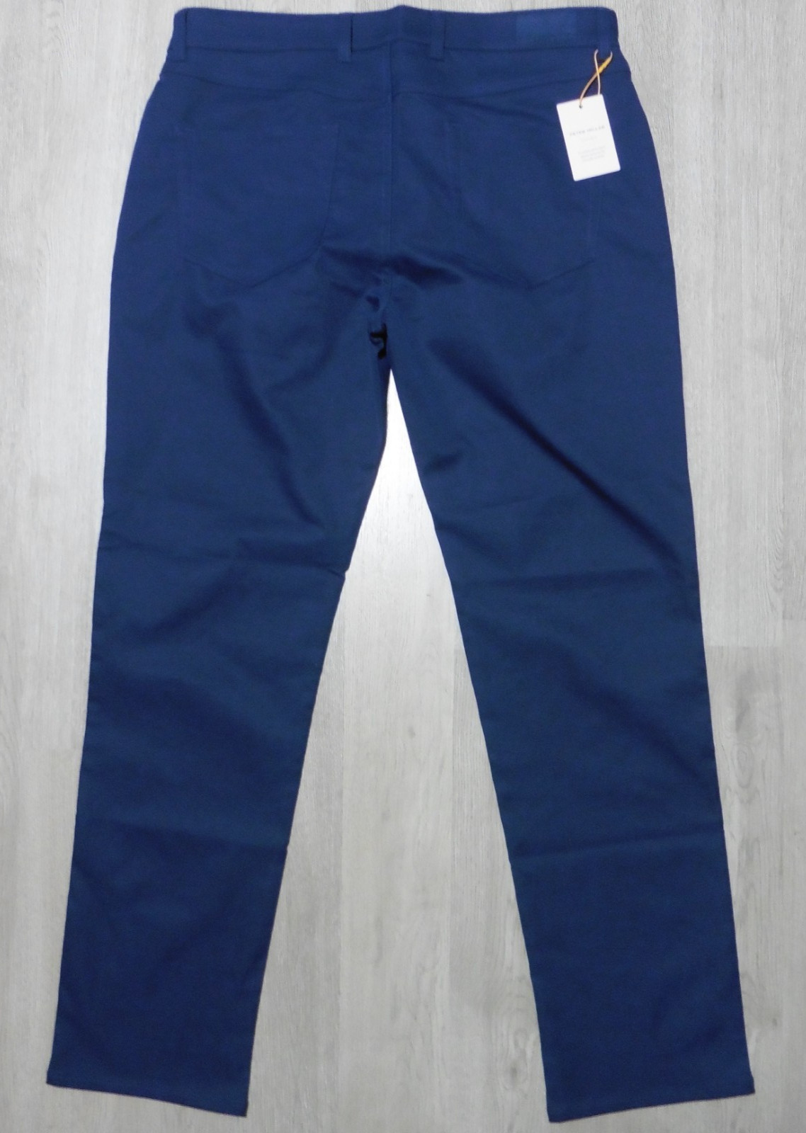 PETER MILLAR Mens 33 X 32 PANTS EB66 NAVY PERFORMANCE GOLF 5-POCKET ME0EB66FB
