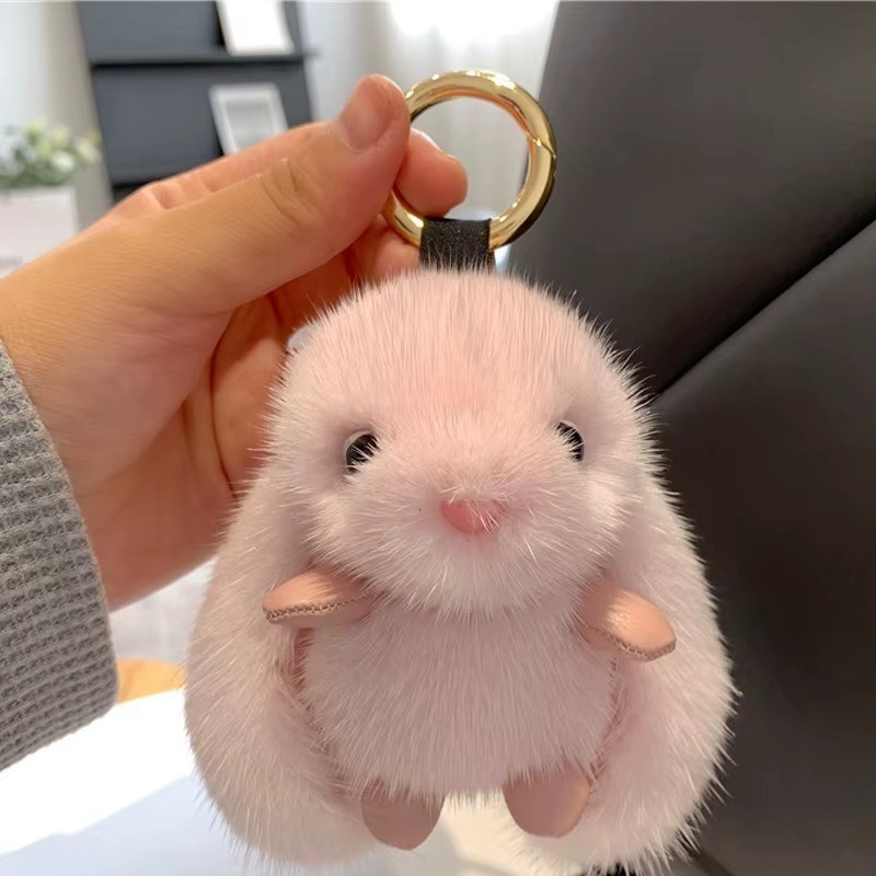Bunny Lulu Keychain with Tin