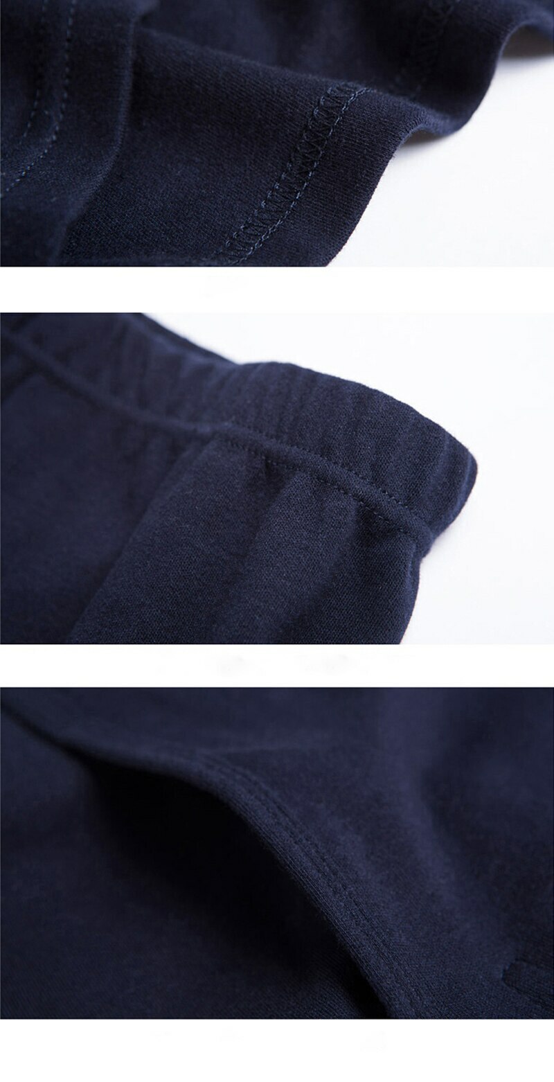 Men Winter Fleece Lined 100% Cotton Thermal Long Johns Top Bottom Underwear Set