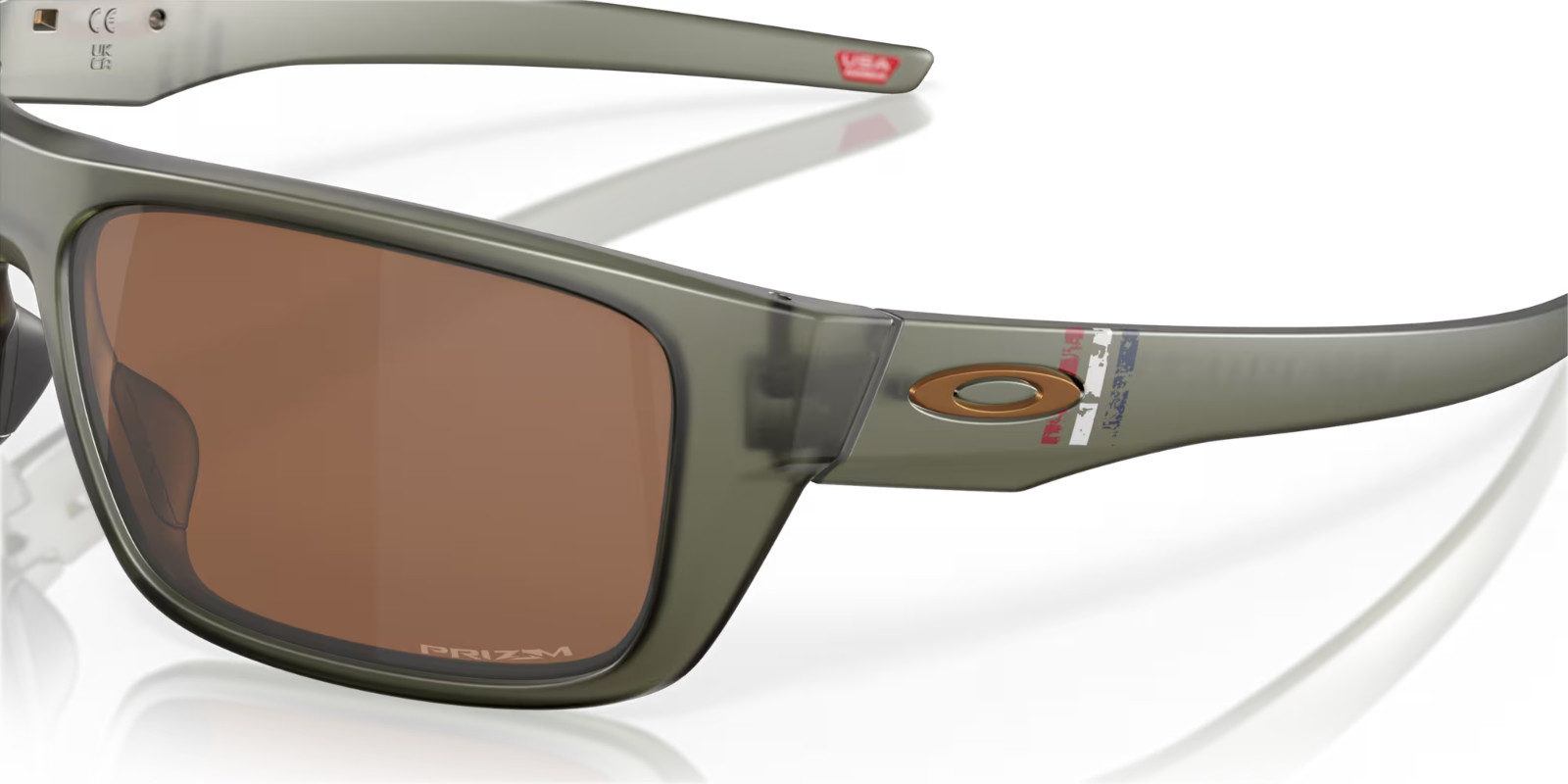 Oakley Sunglasses Drop Point Uncle Sam OO9367-1960 Matte Olive PRIZM Tungsten