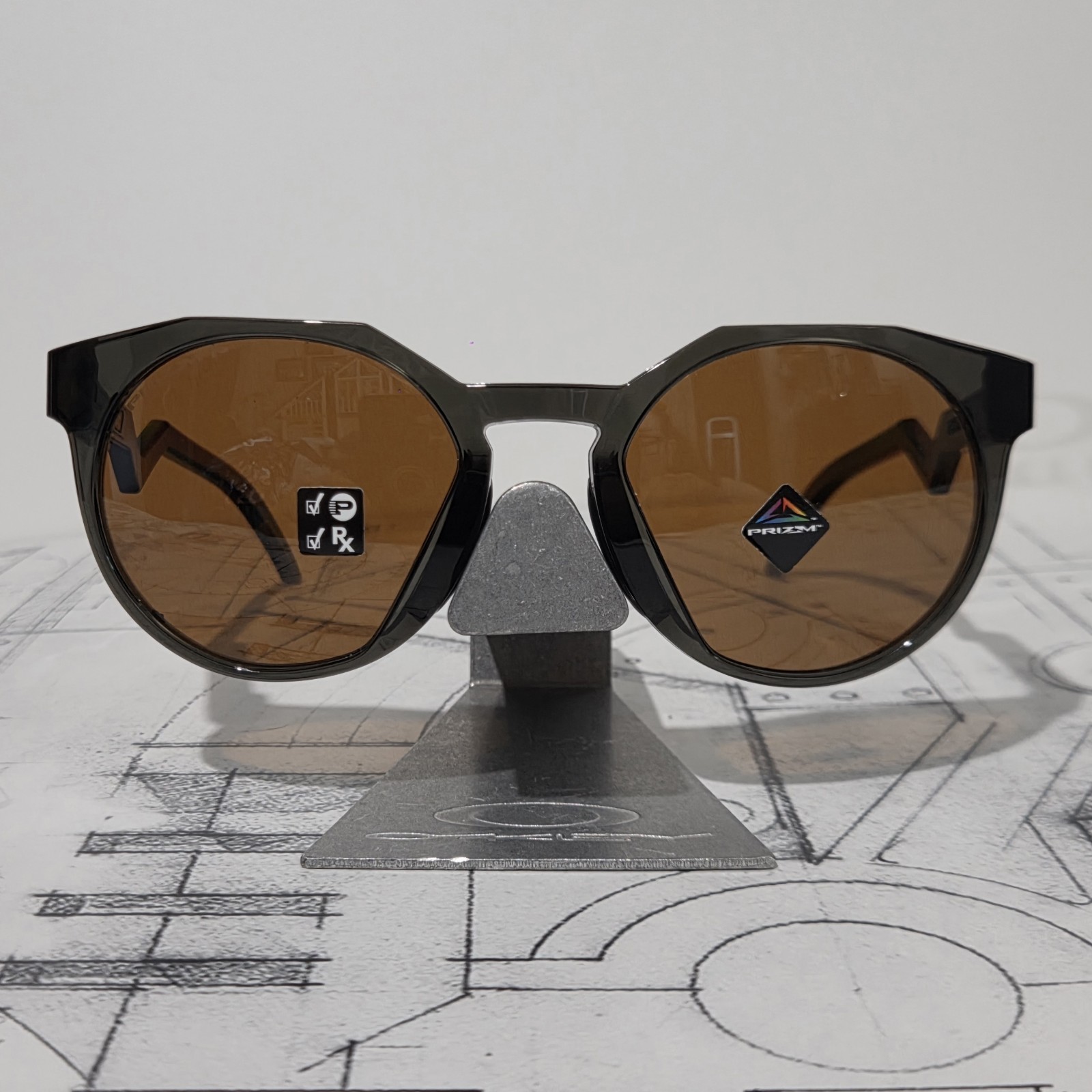Oakley HSTN Sunglasses OO9464-0452 Olive Ink Frame W/ PRIZM Tungsten POLARIZED
