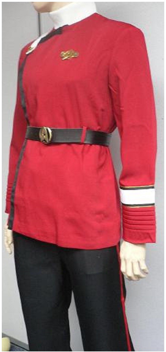 TWOK II-VI Star Trek Wrath of Khan Uniform Costume Star fleet halloween outfit