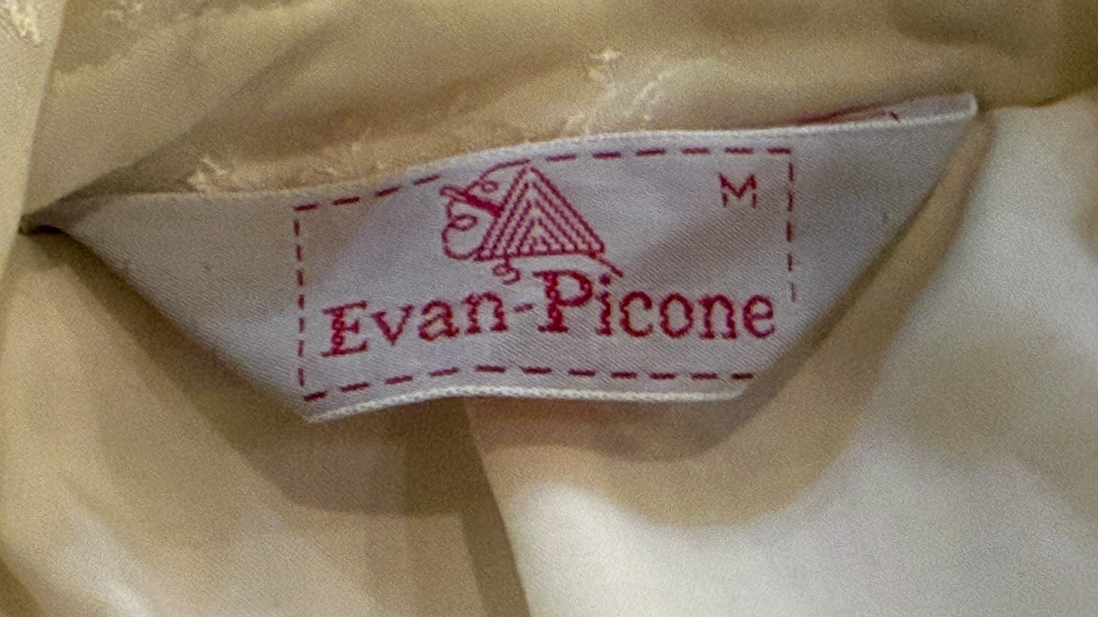 Vtg Evan-Picone Quilted Fully Lined Luxurious Lounge Arnel Robe-Women’s M-Tie