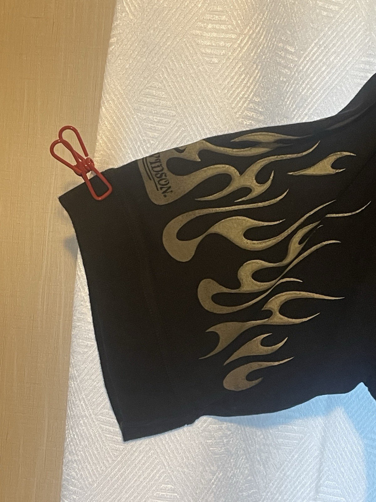 Harley-Davidson XXL T-shirt With Flames On Sleeves. See Item Description.