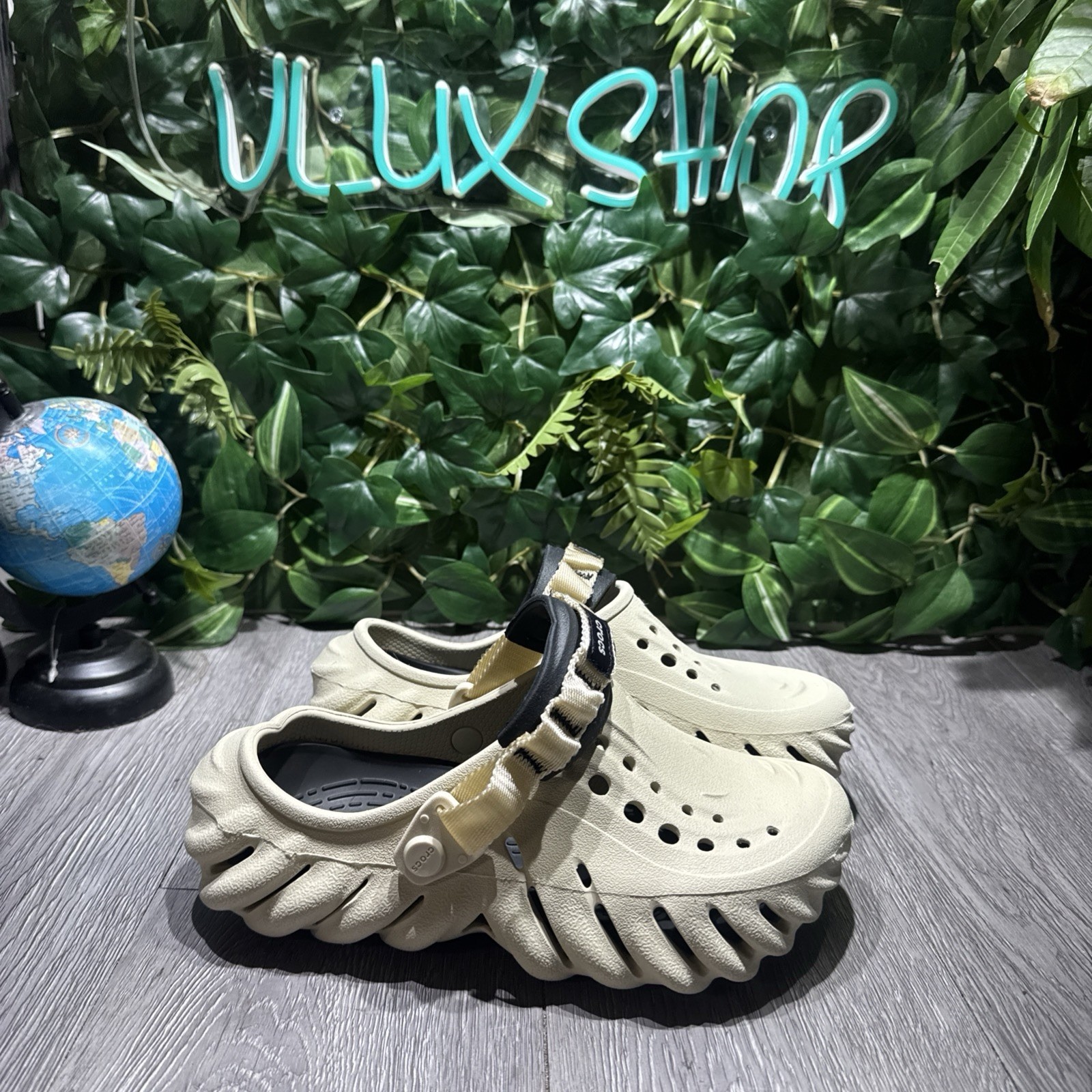 Crocs Echo Clog Atmosphere Beige Men 4 Women 6