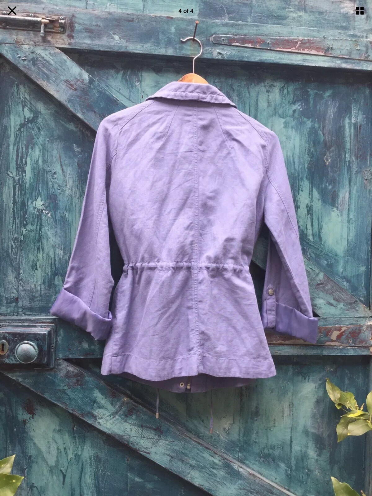 WOMENS PARKER COAT ANORAK DESIGNER VINTAGE VGC WORN ON FILM INC UK PP