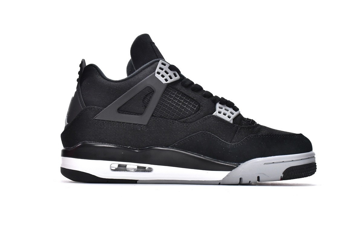 Jordan 4 SE “Black Canvas” Men’s Mid Top Retro Basketball Shoes