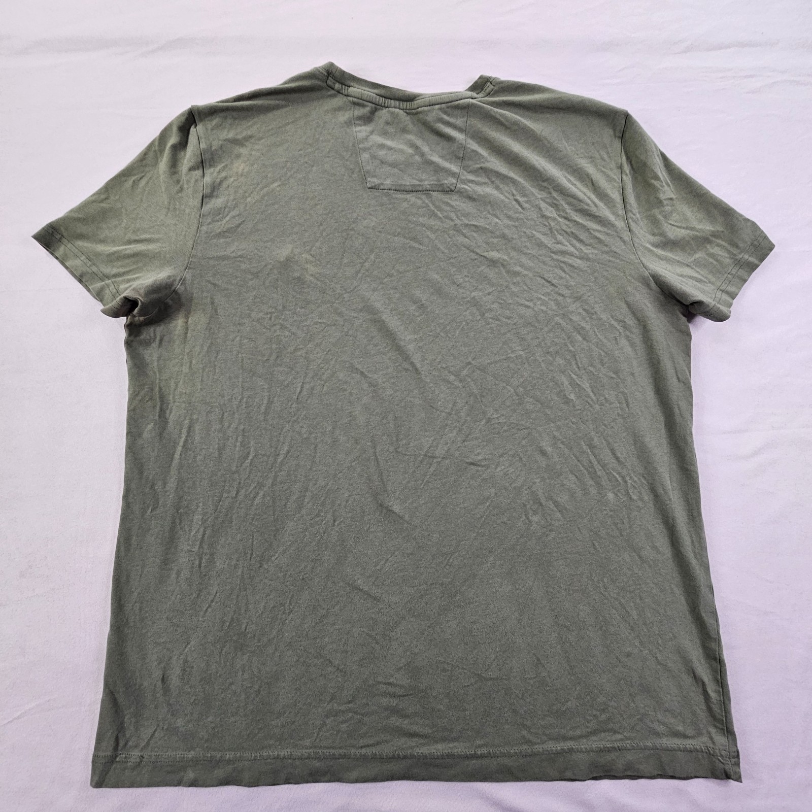 Nautica Green Short Sleeve Cotton Blend Performance T-SHirt Men’s L