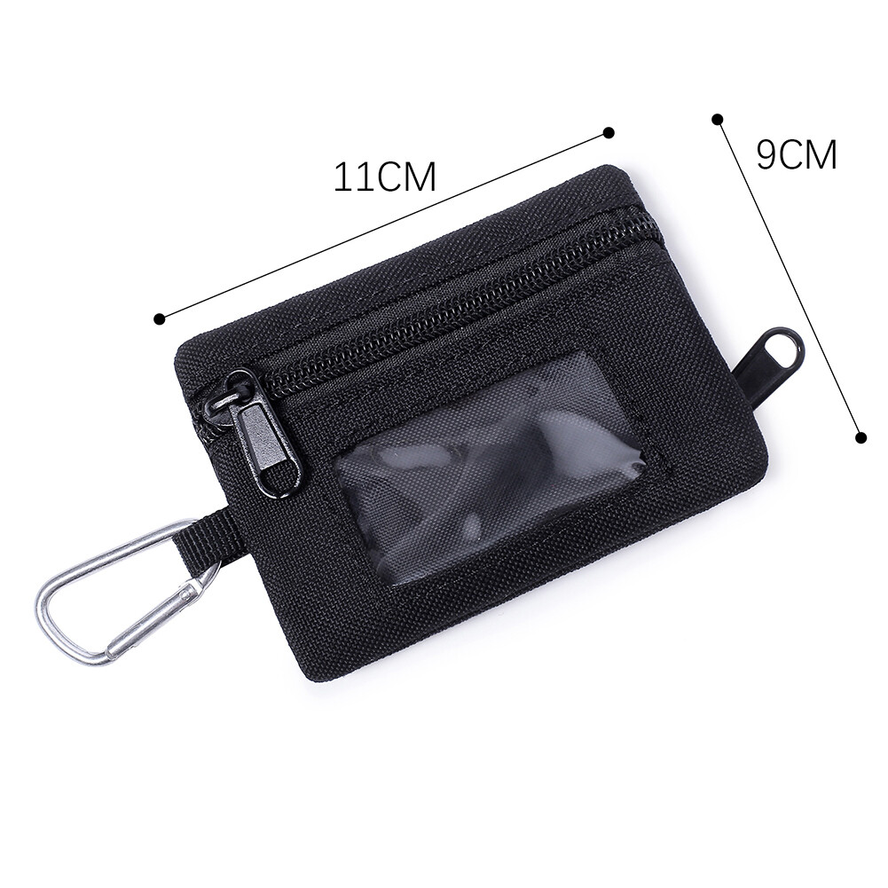 Tactical Small EDC Key Coin Holder Purse Pocket Wallet Waist Belt Bag Pouch Case
