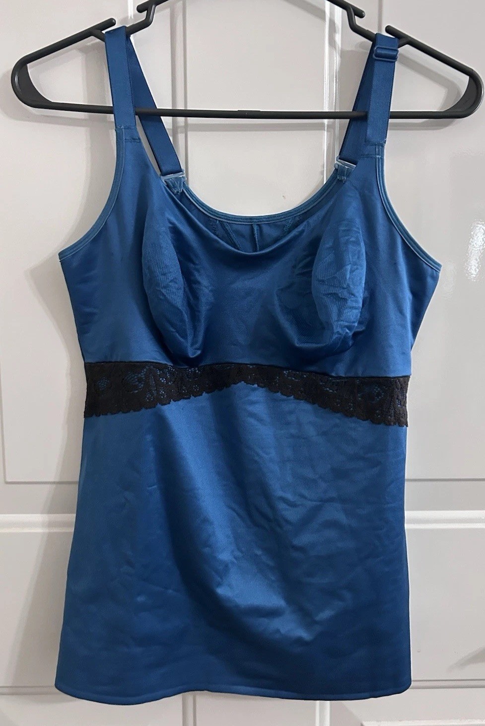 Ruby Ribbon Lace Cami Size 40. Blue