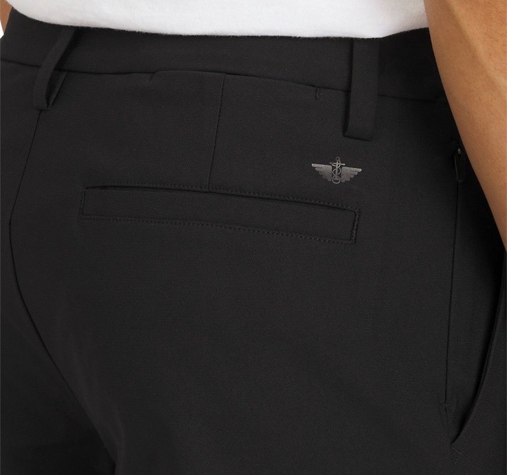 Dockers Slim Fit Tech Chino Pants Size 32X32 Black Performance Stretch- NWT