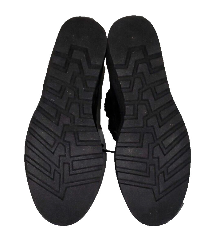 POLAR BOOTS BLACK WATERPROOF WEDGE HEEL WOMEN SIZE 8