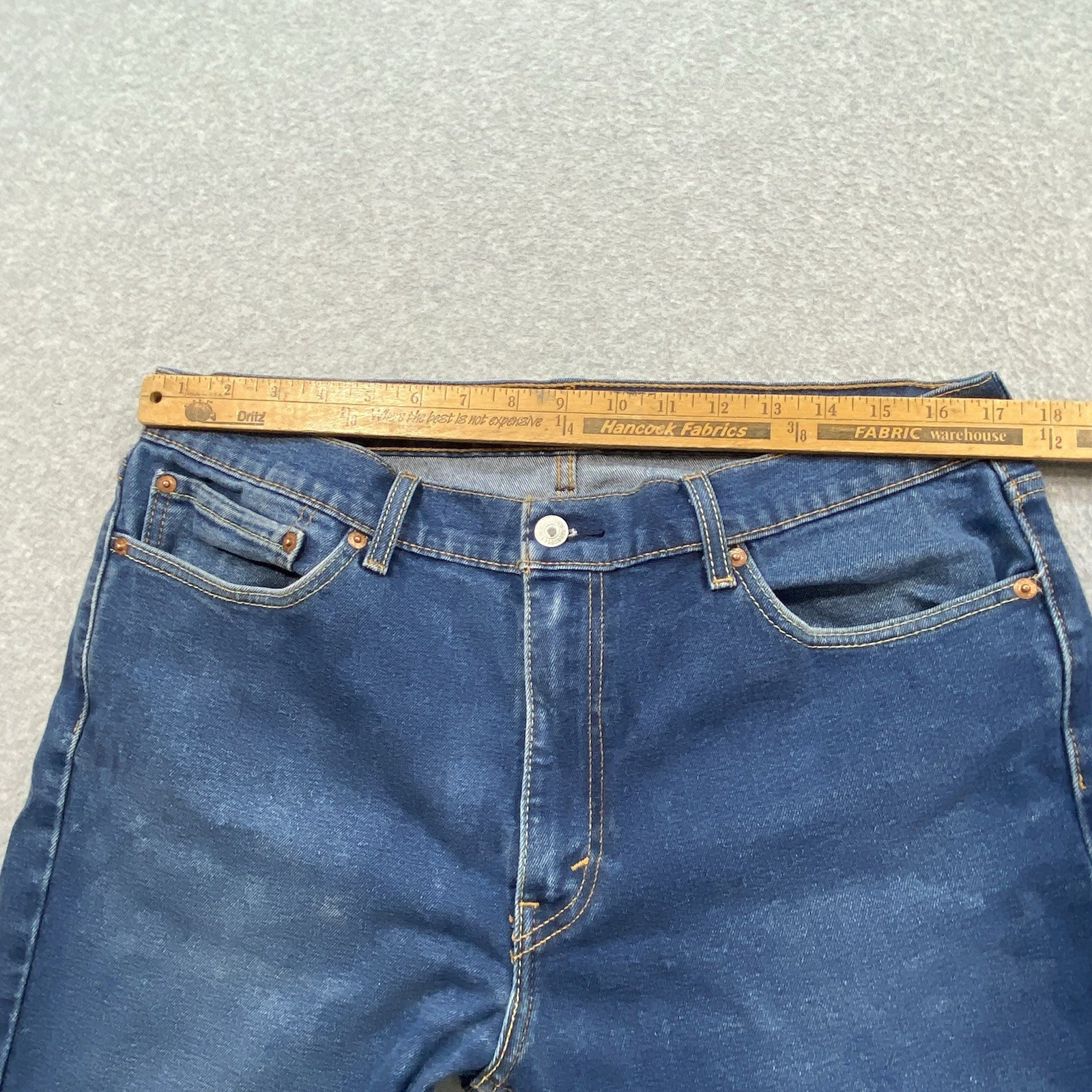 Levi’s 511 All Seasons Tech Regular Medium Washed Blue Jeans Men’s 36×29 Denim