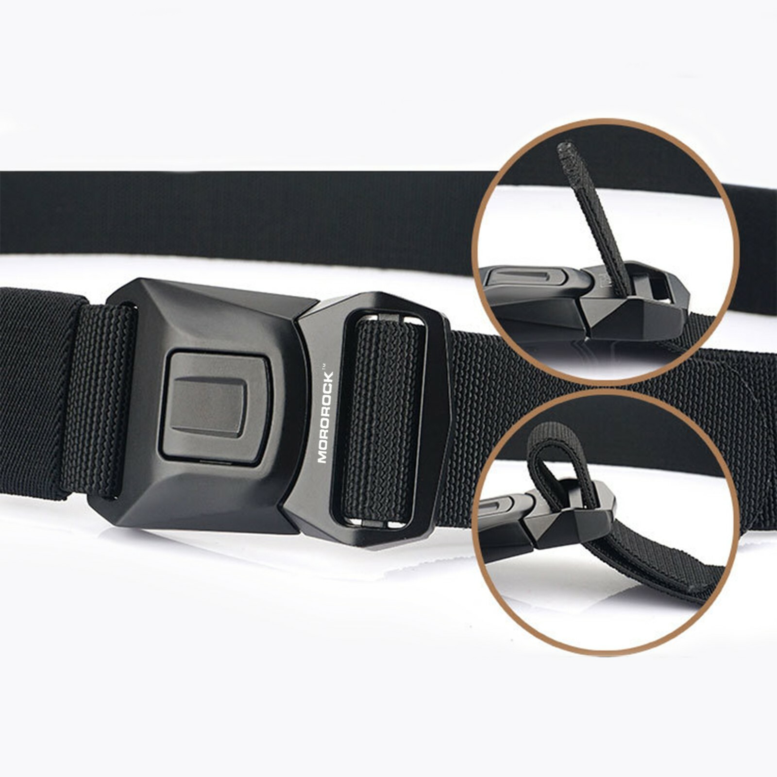 Quick Release Buckle Survival Army Military Belt Strap Tactical Rigger Waistband