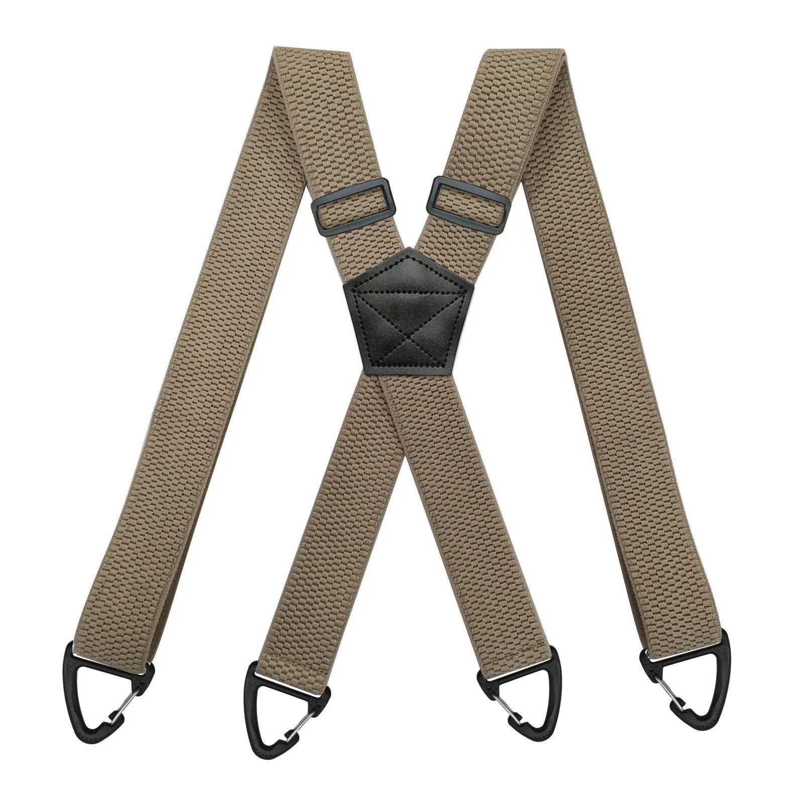 Heavy Duty Elastic Suspenders for Men Trouser Pants Braces Strap Work Belt