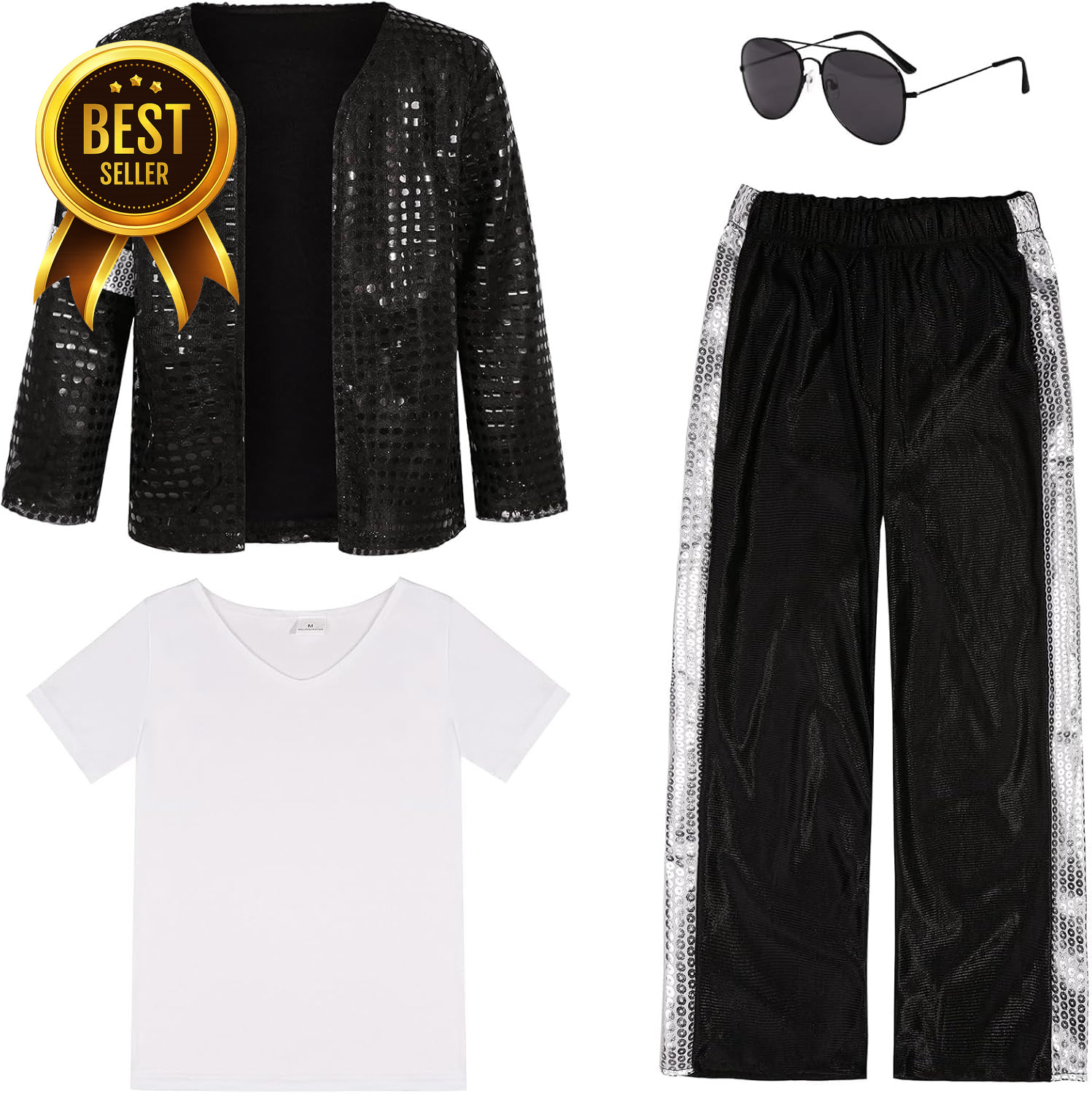 Kids 80S 90S Pop Star Costume, Dance Party Outfit, Halloween Costume