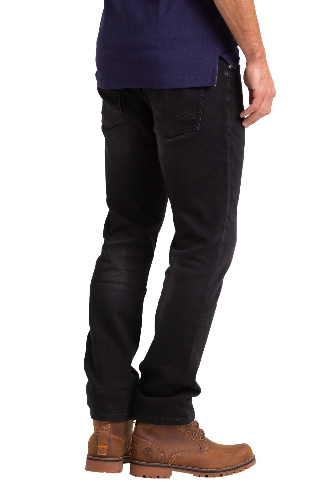 Mens Knit Denim Jeans Slim Fit Casual Skinny Super Spandex Knitted Jeans Pants