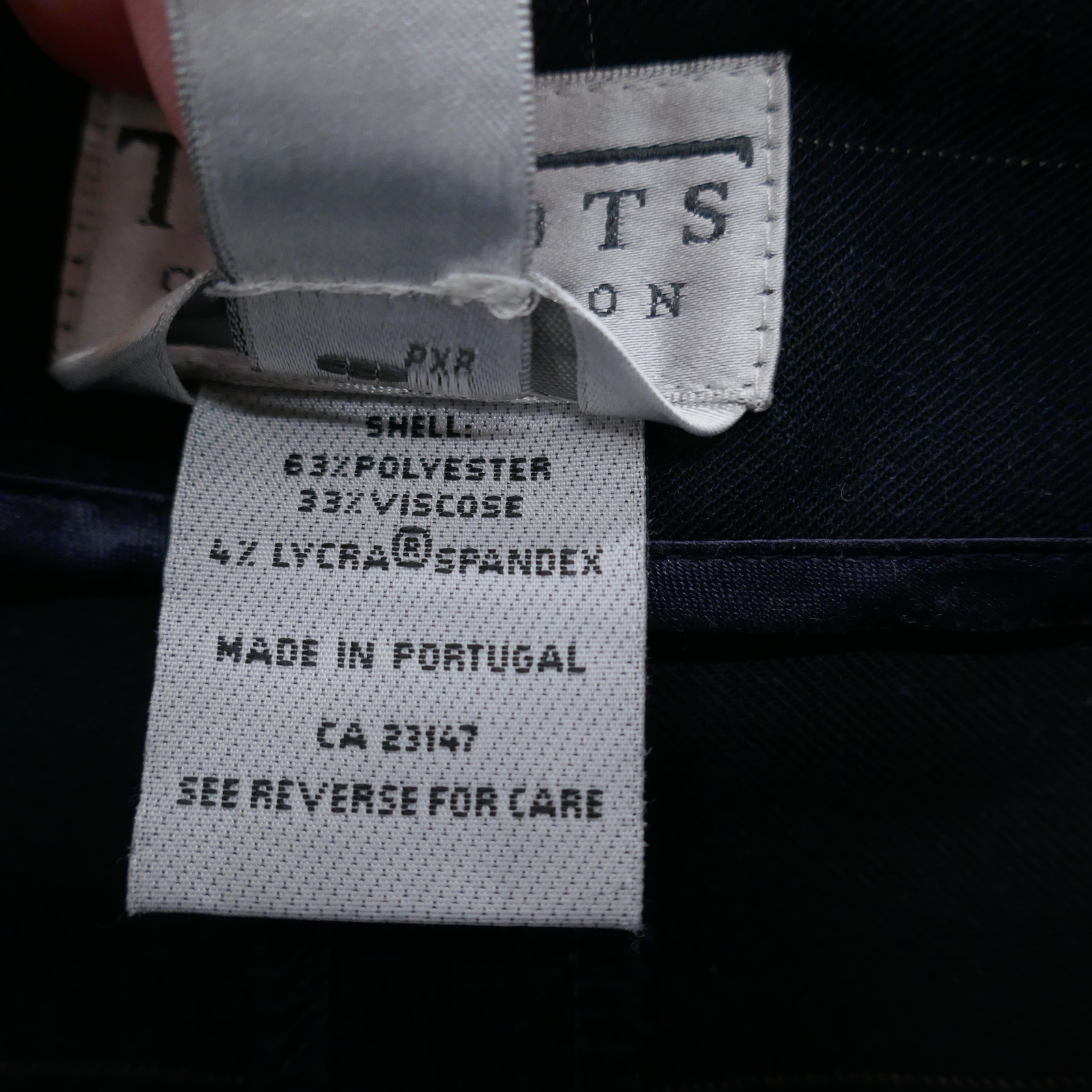 Talbots Collection Womens Plaid Dress Pants 12 Blue Stretch Four Button Career