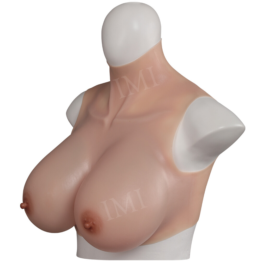 Silicone Breast Forms Boobs B-H Cup Breast plates for Crossdresser Drag Queen