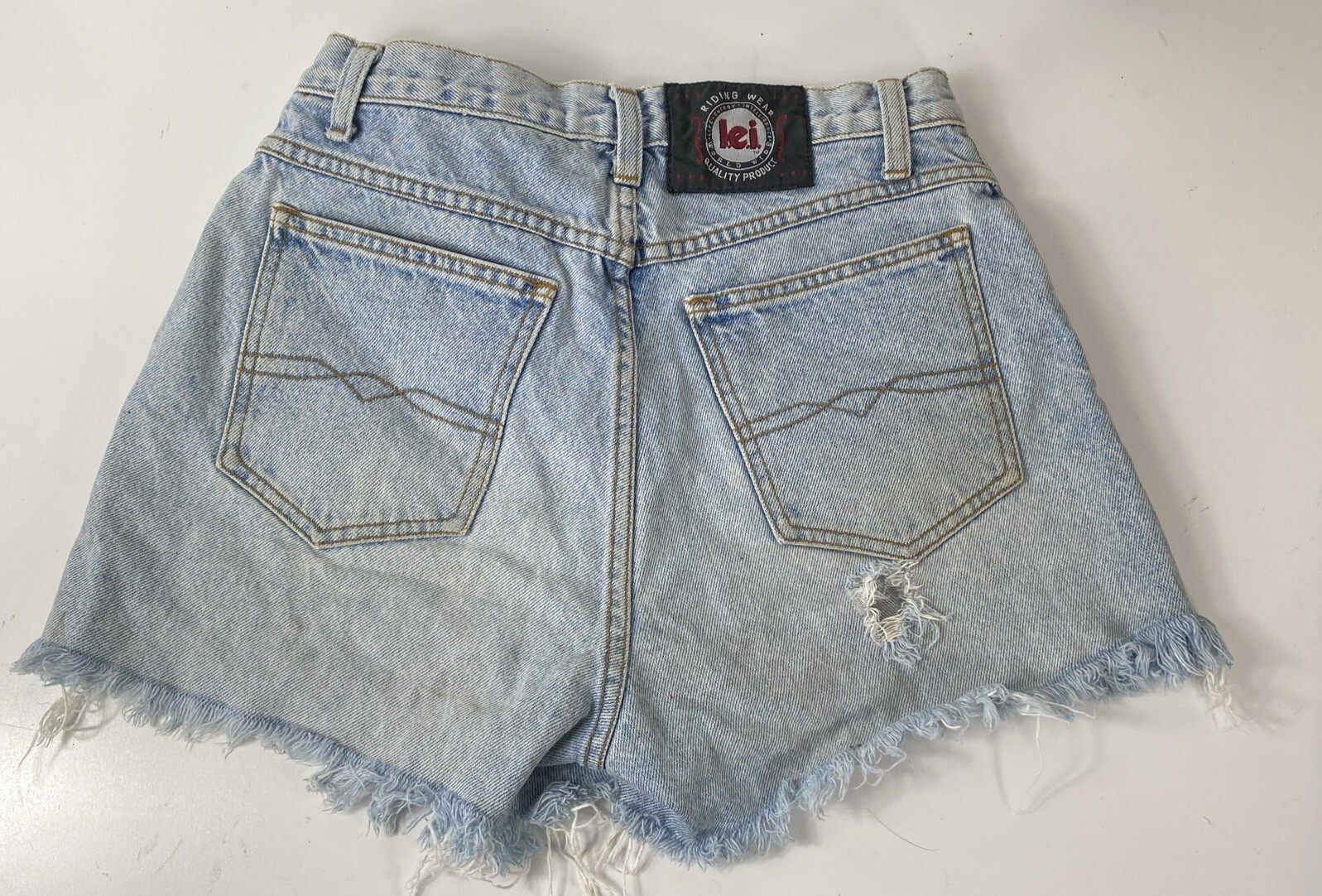 l.e.i Riding Wear Quality Product SZ 11 Cut Off Pants Made In USA