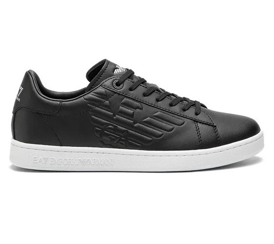 EA7 EMPORIO ARMANI Men’s casual shoes sneakers Sizes 7.5-10 AUTHENTIC NEW Black