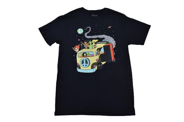 A-Lab Mens Take A Ride Alien Bus Funny Black T-Shirt New S, M, L, XL, 2XL, 3XL