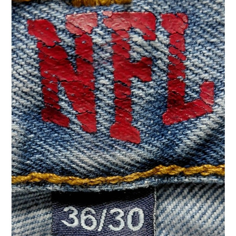 NFL Gridiron Classic Denim Jeans Light Wash Mid (10-12 in) Men Size 36×30