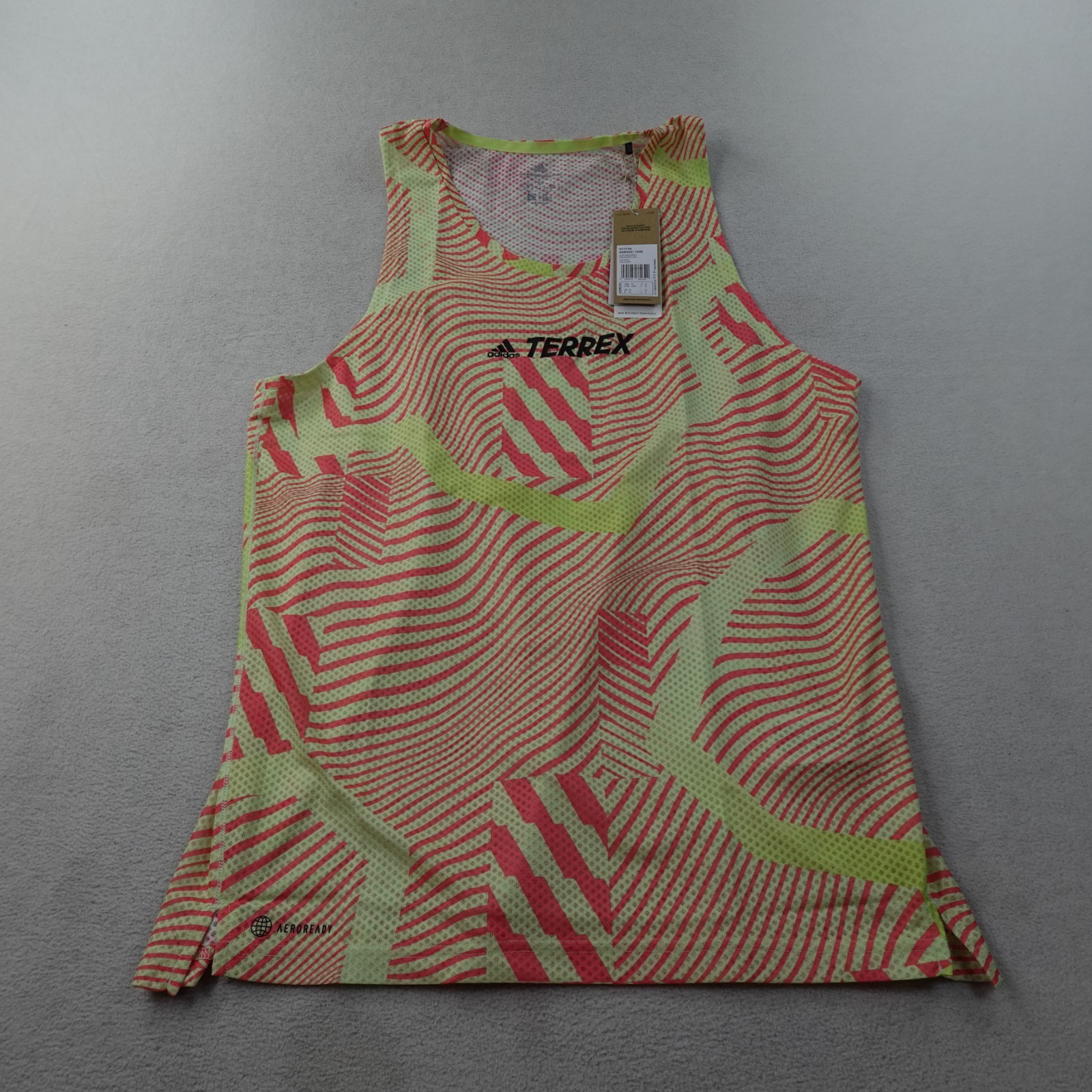 Adidas Terrex Agravic Tank Mens Medium Geometric Trail Running Lightweight