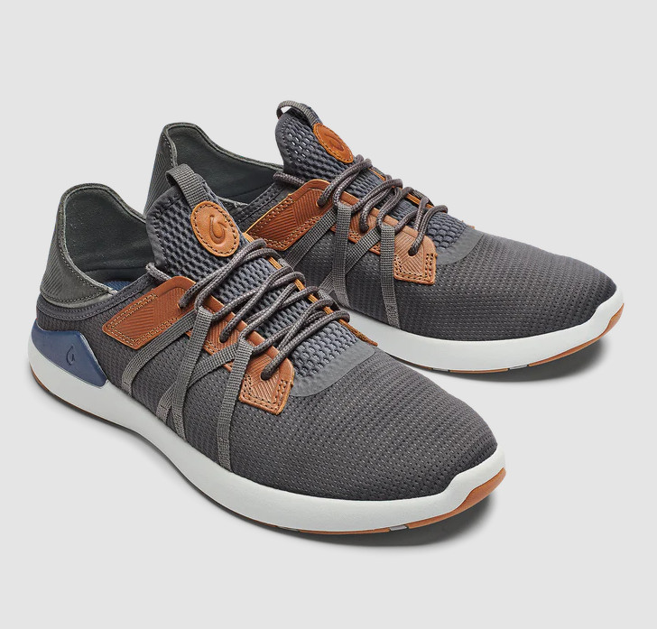 OluKai Mio Li Men’s Athletic Shoes Pavement Vintage Indigo Breathable Sneaker