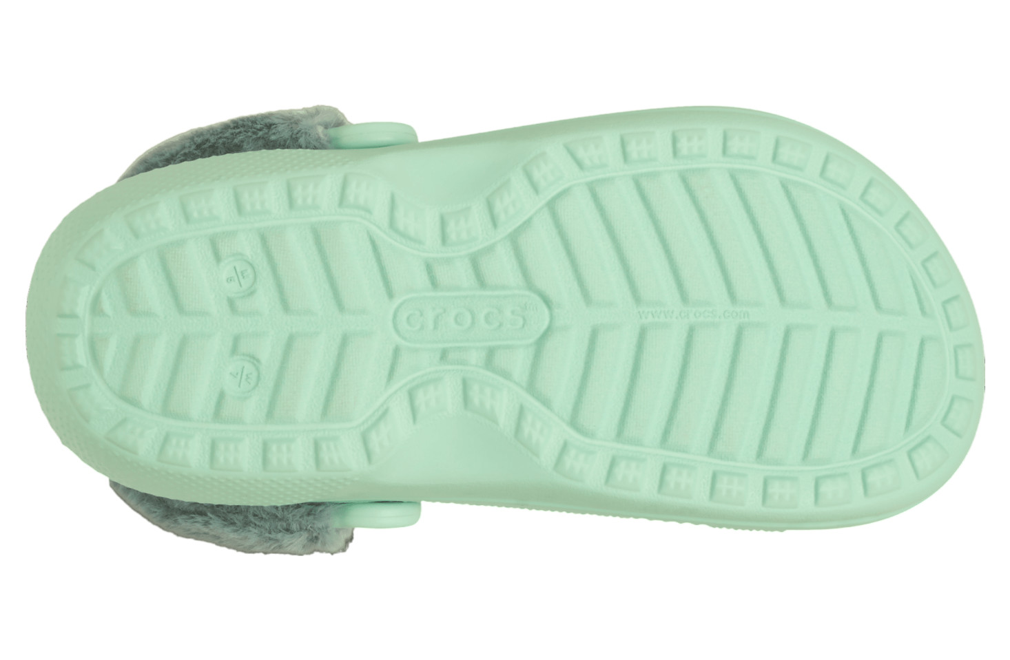 Crocs Classic Fuzz Lined Clog Spearmint – Men 4 / Women 6 – 211043-3YD