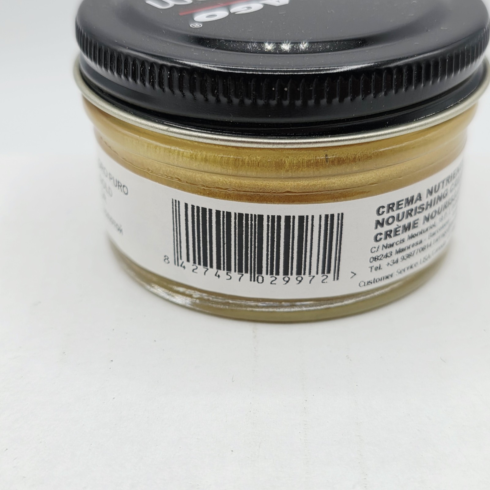 Tarrago Shoe Polish # 503 Gold Cream Leather Protector 1.76 oz. 50ml Boot