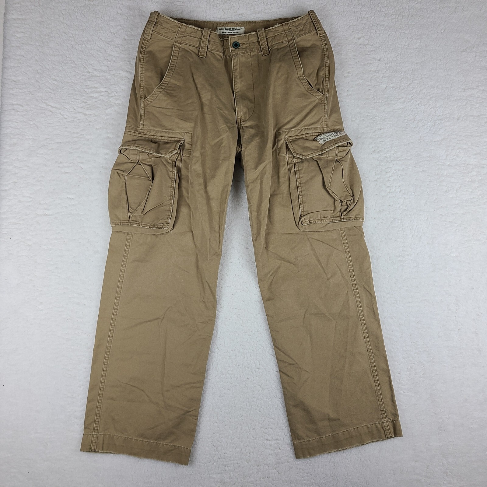 Polo Jeans Company Ralph LaurenPants Mens 31×32 Snap Military 1967 Vintage 31×30