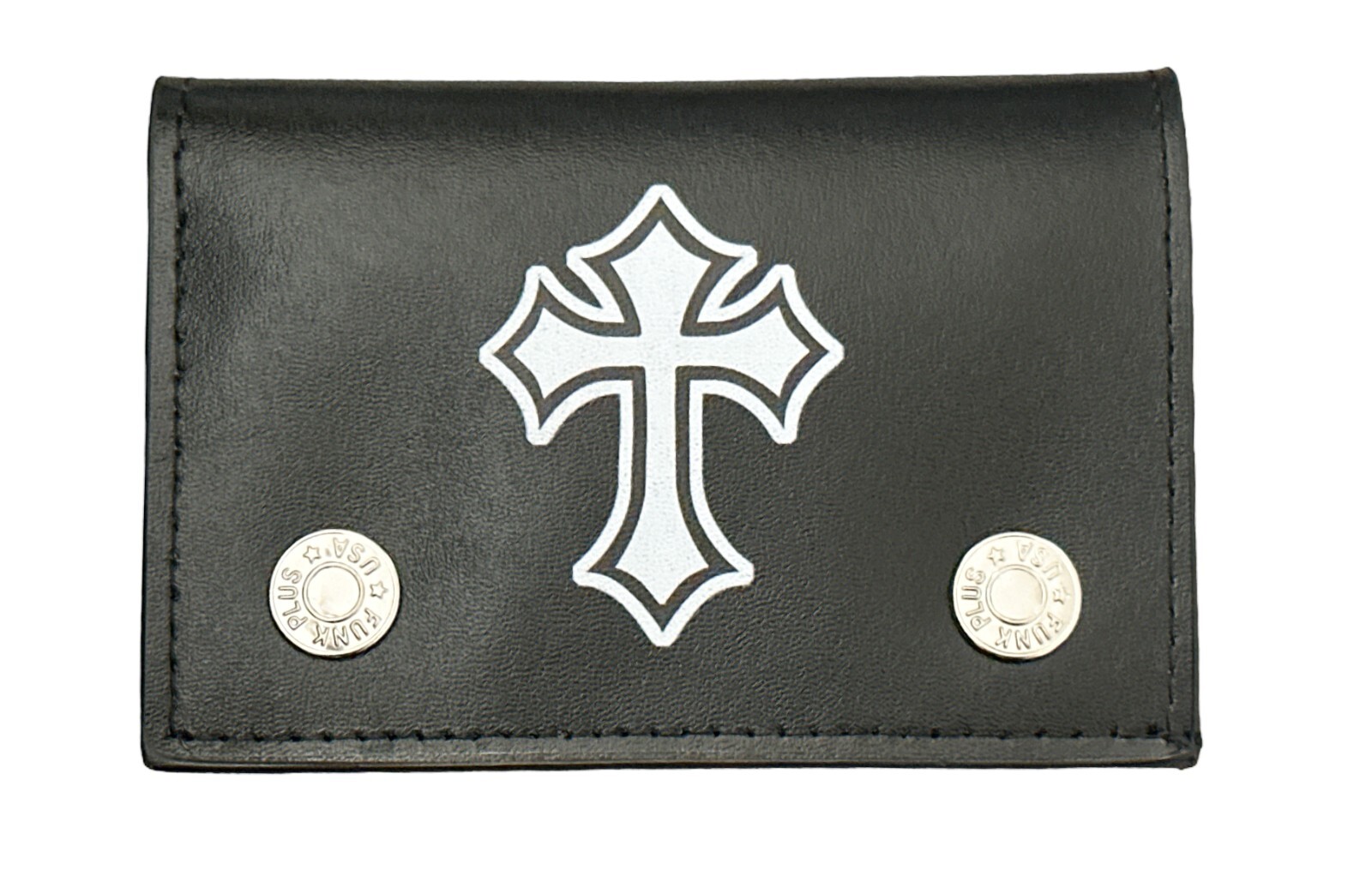 Genuine Leather 70’s Classic Bikers Wallet With 12″ Wallet Chain Punk motorcycle