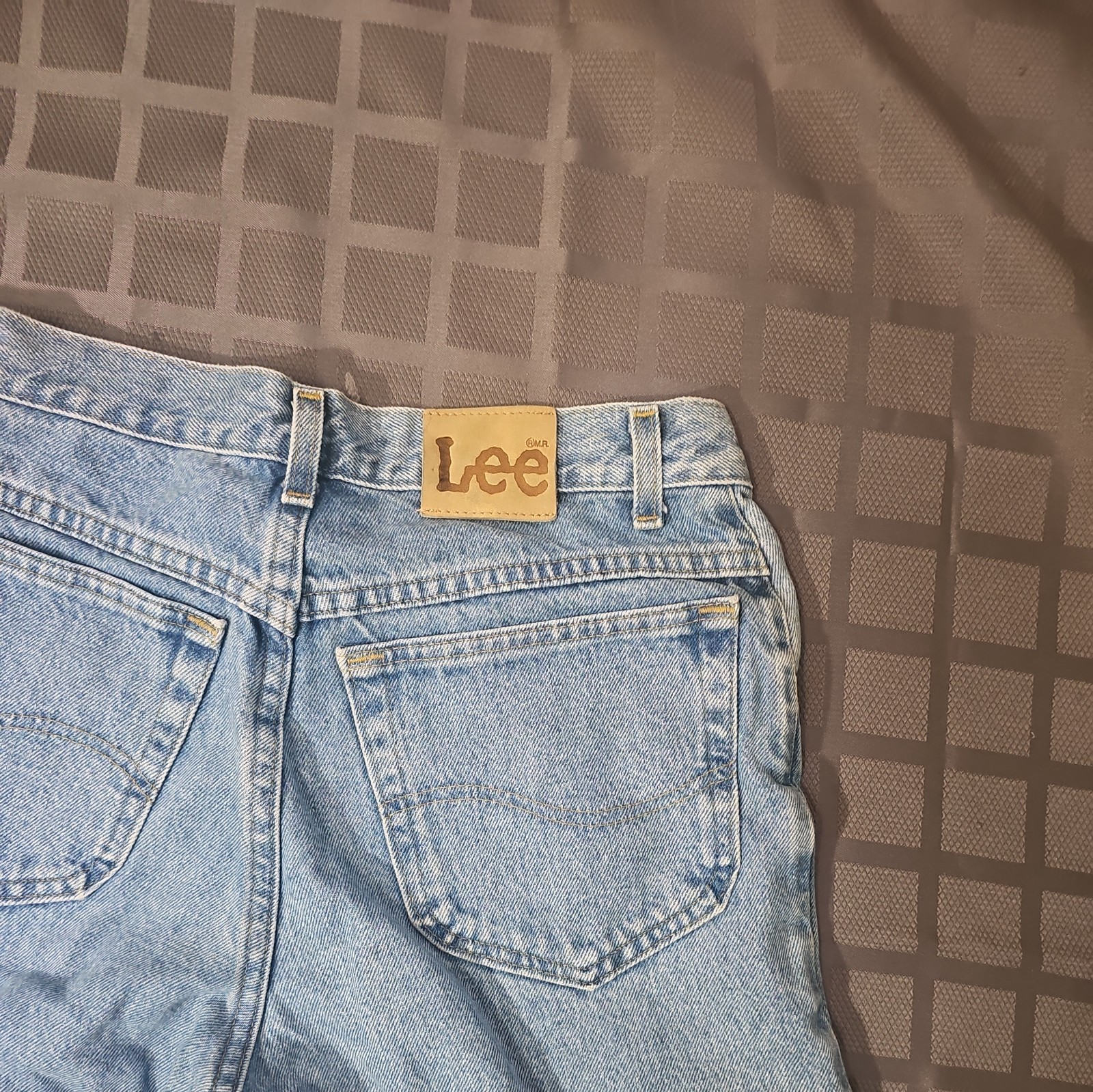 LEE RIDERS Light Wash Jeans 100% Cotton Denim Vintage 32×30