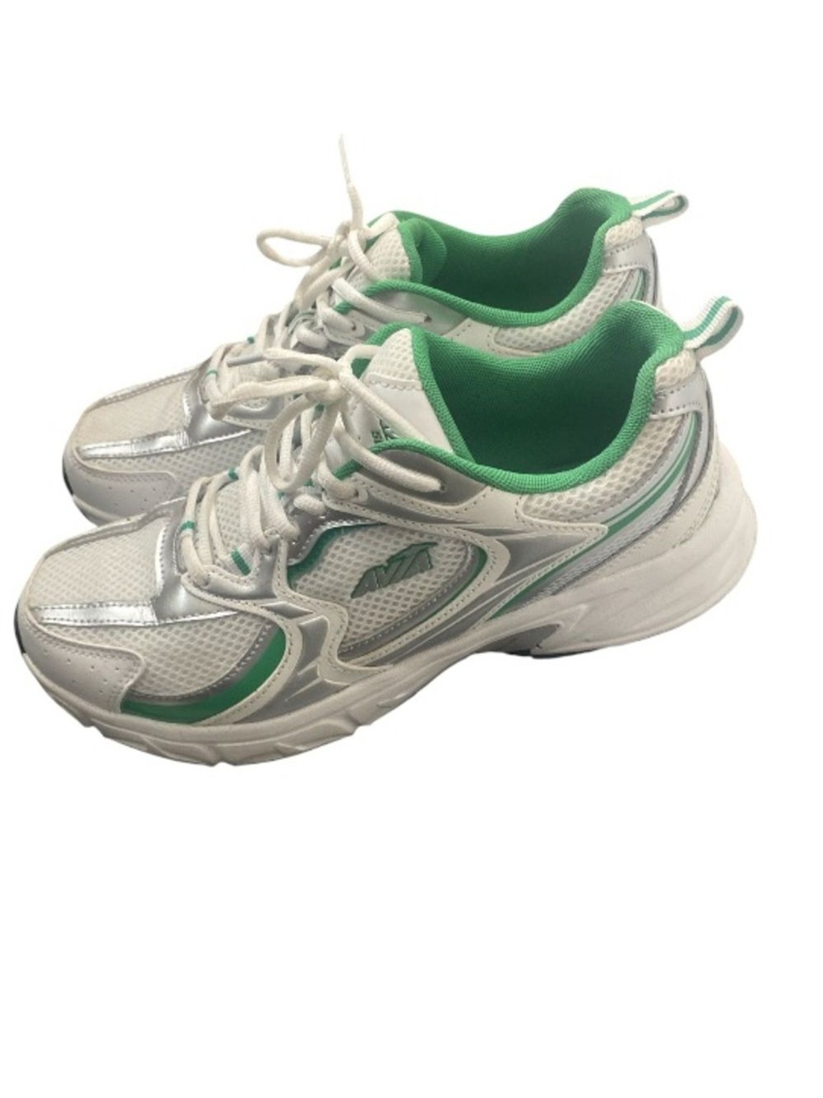 AVIA White and Green Athletic Sneakers Wms 11 #SH21