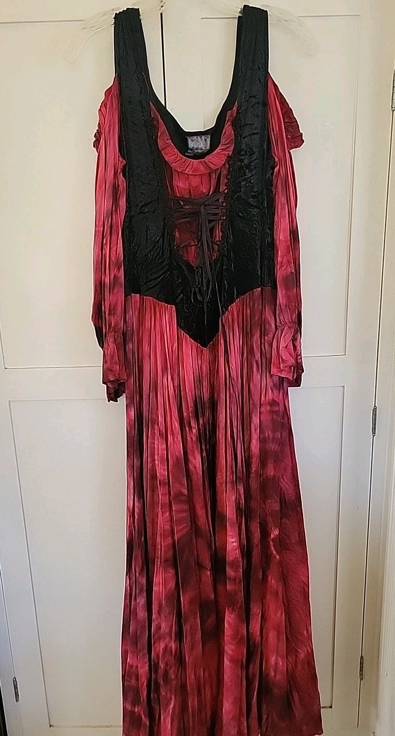 Renaissance Medieval Viking Celtic Roman Peasant Cotton Dress Costume XL